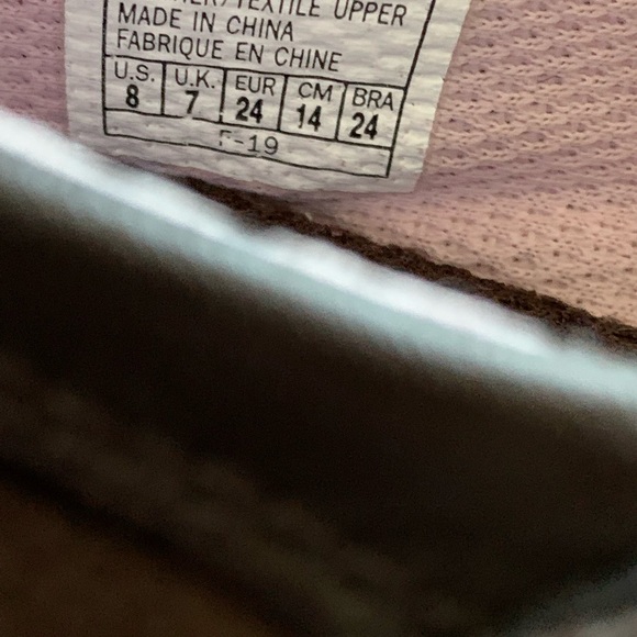 Skechers toddlers brown abs pink shoes size 8 - Picture 9 of 12